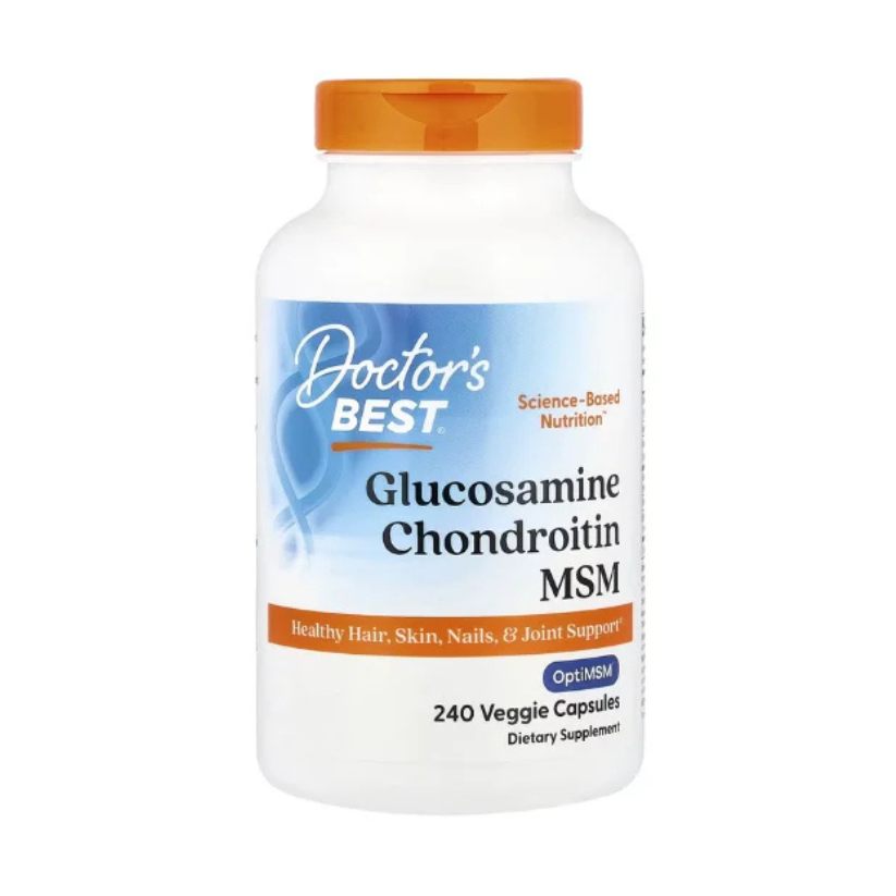 Doctor's Best, Glucosamine Chondroitin MSM with OptiMSM®, 240 Capsules in Pakistan