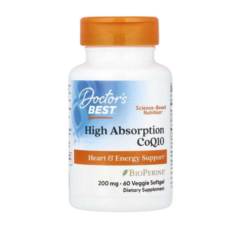 Doctor's Best, High Absorption CoQ10, 60 Veggie Softgel in Pakistan