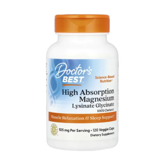 Doctor's Best, High Absorption Magnesium, 120 Veggie Caps in Pakistan
