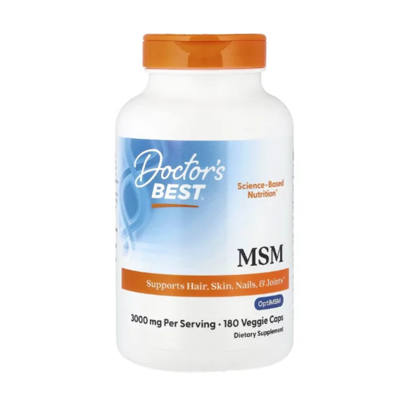 Doctor's Best, MSM, 180 Veggie Caps in Pakistan