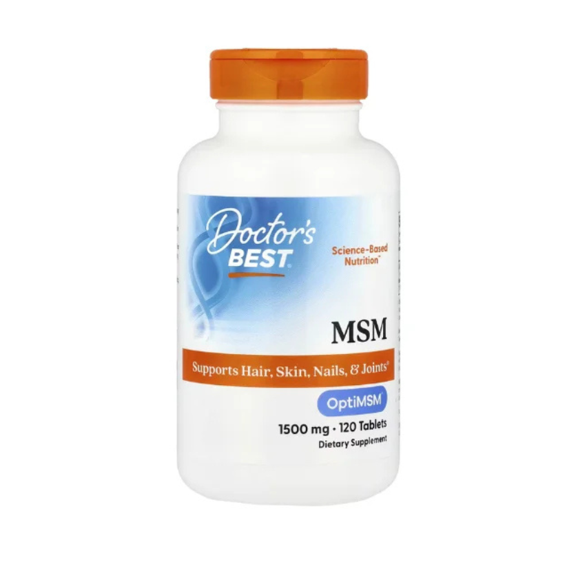 Doctor's Best, MSM with OptiMSM®, 1,500 mg, 120 Tablets in Pakistan