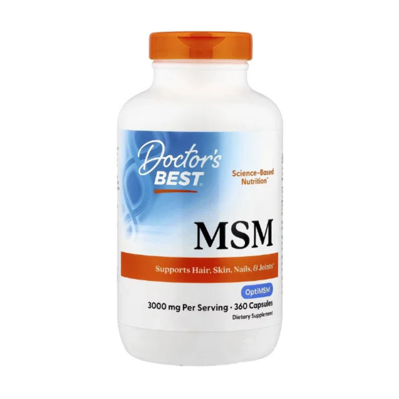 Doctor's Best, MSM with OptiMSM®, 360 Capsules in Pakistan