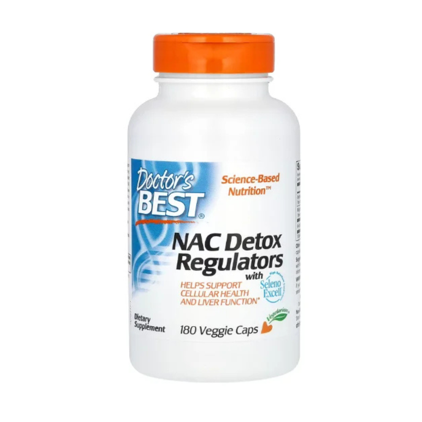 Doctor's Best, NAC Detox Regulators, 180 Veggie Caps in Pakistan