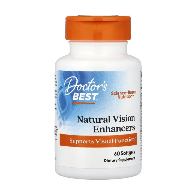 Doctor's Best, Natural Vision Enhancers, 60 Softgels in Pakistan