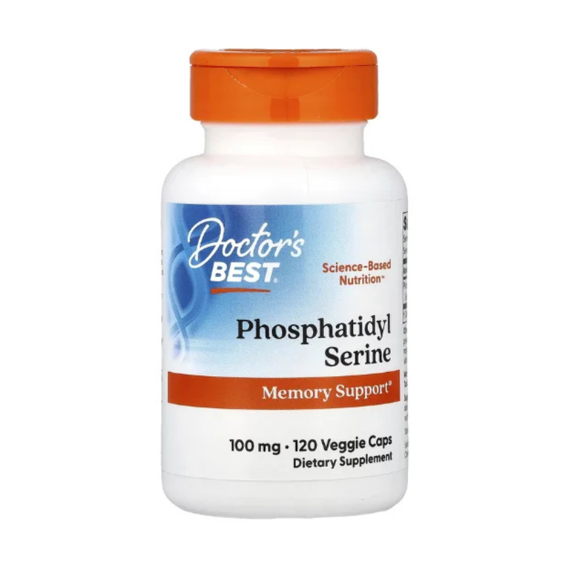 Doctor's Best, Phosphatidyl Serine, 100 mg, 120 Veggie Caps in Pakistan