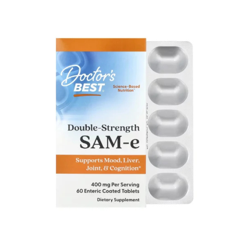 Doctor's Best, SAM-e, 400 mg, 60 Enteric Coated Tablets in Pakistan