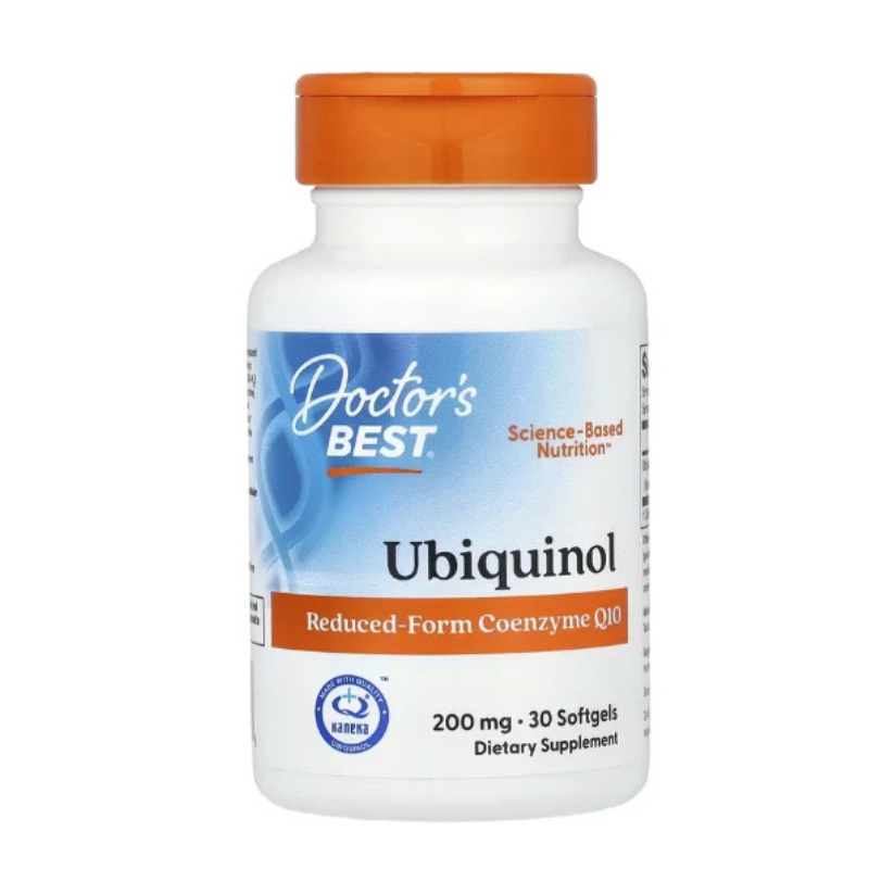 Doctor's Best, Ubiquinol, 200 mg, 30 Softgels in Pakistan