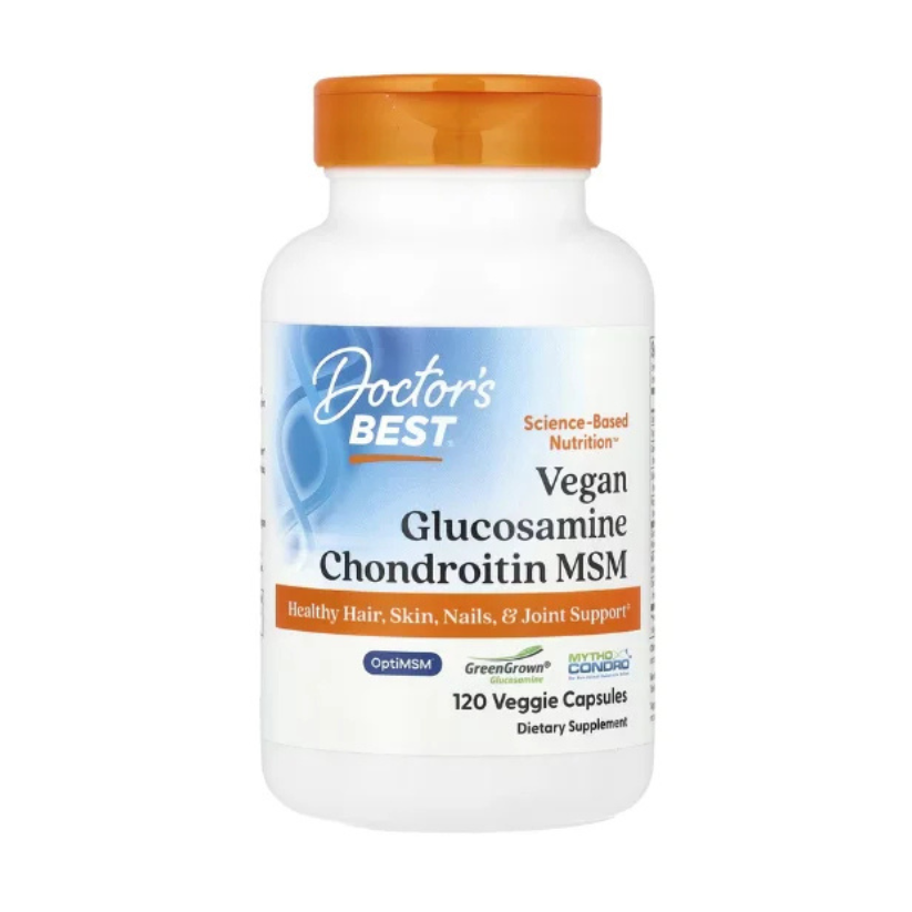 Doctor's Best, Vegan Glucosamine Chondroitin MSM, 120 Veggie Caps in Pakistan