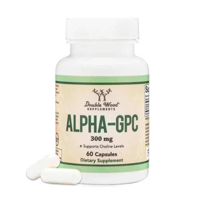Double Wood Supplements, Alpha-GPC, 300 mg, 60 Capsules in Pakistan