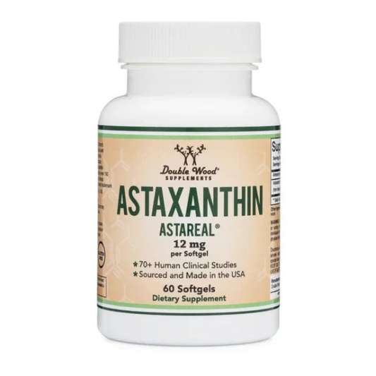 Double Wood Supplements, Astaxanthin Astareal, 12 mg, 60 Softgels in Pakistan