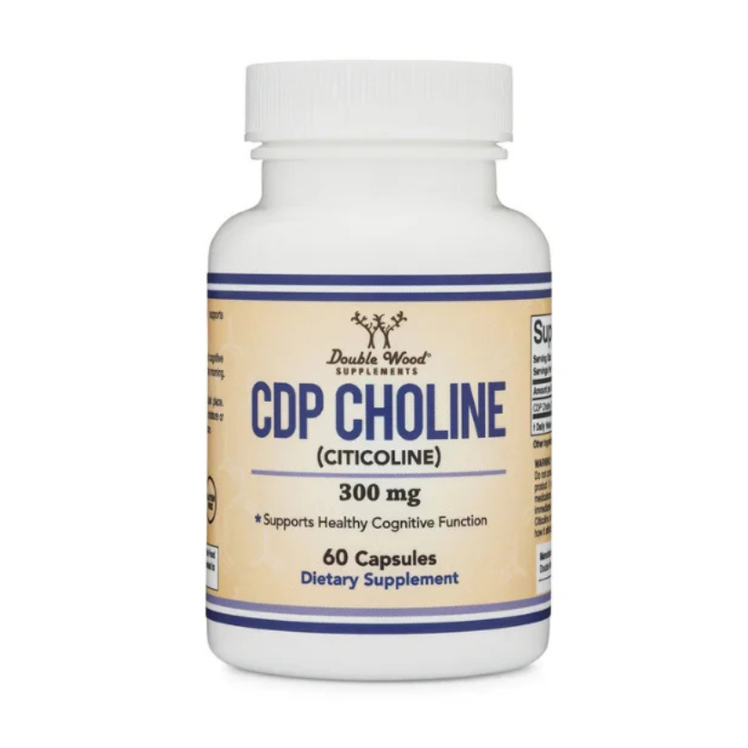 Double Wood Supplements, CDP Choline (Citicoline), 300 mg 60 Capsules in Pakistan