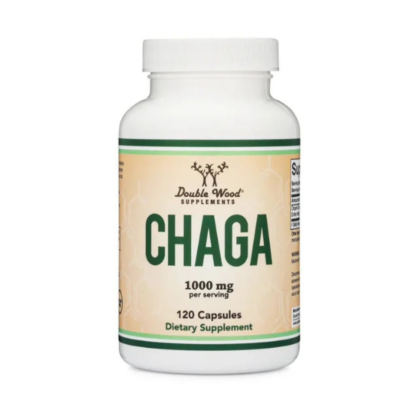 Double Wood Supplements, Chaga Mushroom, 1000 mg, 120 Capsules in Pakistan