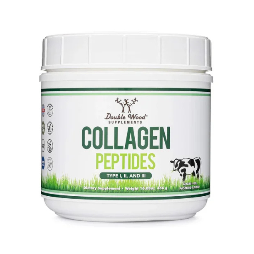 Double Wood Supplements, Collagen Peptides Powder, 456g in Pakistan