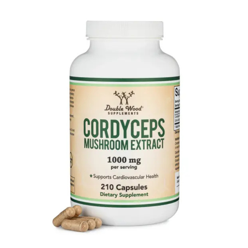 Double Wood Supplements, Cordyceps Mushroom Extract, 1000 mg, 210 Capsules in Pakistan