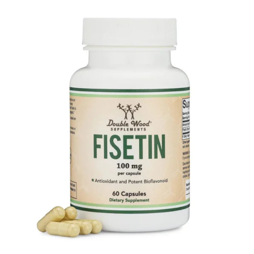 Double Wood Supplements, Fisetin, 100 mg, 60 Capsules in Pakistan