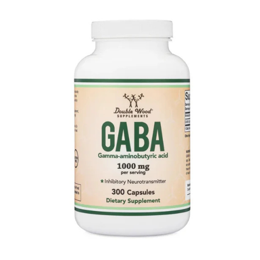 Double Wood Supplements, GABA (Gamma-aminobutyric acid), 1000 mg, 300 Capsules in Pakistan