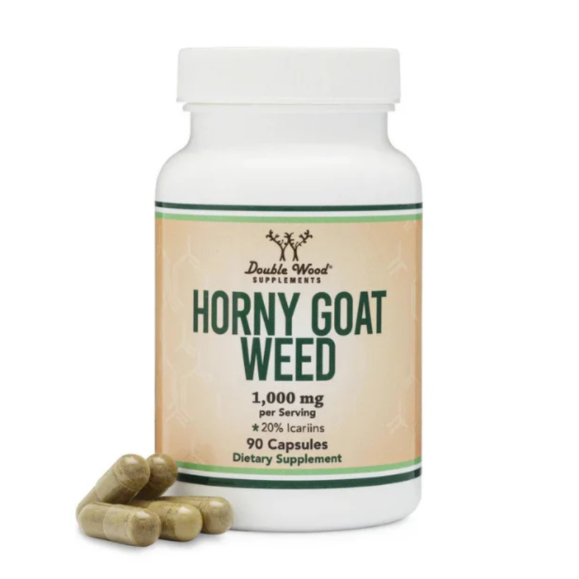 Double Wood Supplements, Horny Goat Weed, 1,000 mg, 90 Capsules in Pakistan