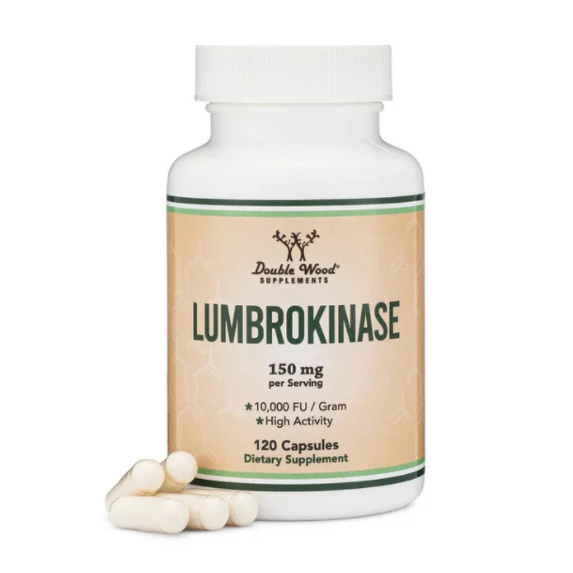 Double Wood Supplements, Lumbrokinase, 150 mg, 120 Capsules in Pakistan