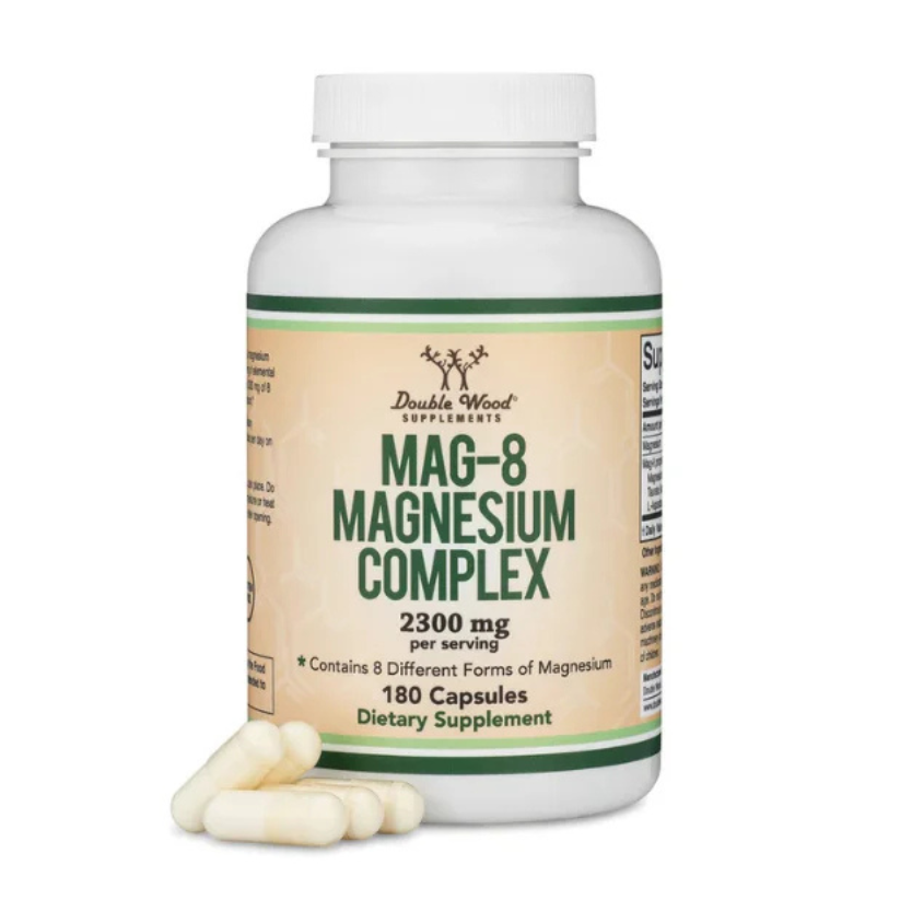 Double Wood Supplements, MAG-8 Magnesium Complex, 2300 mg, 180 Capsules in Pakistan