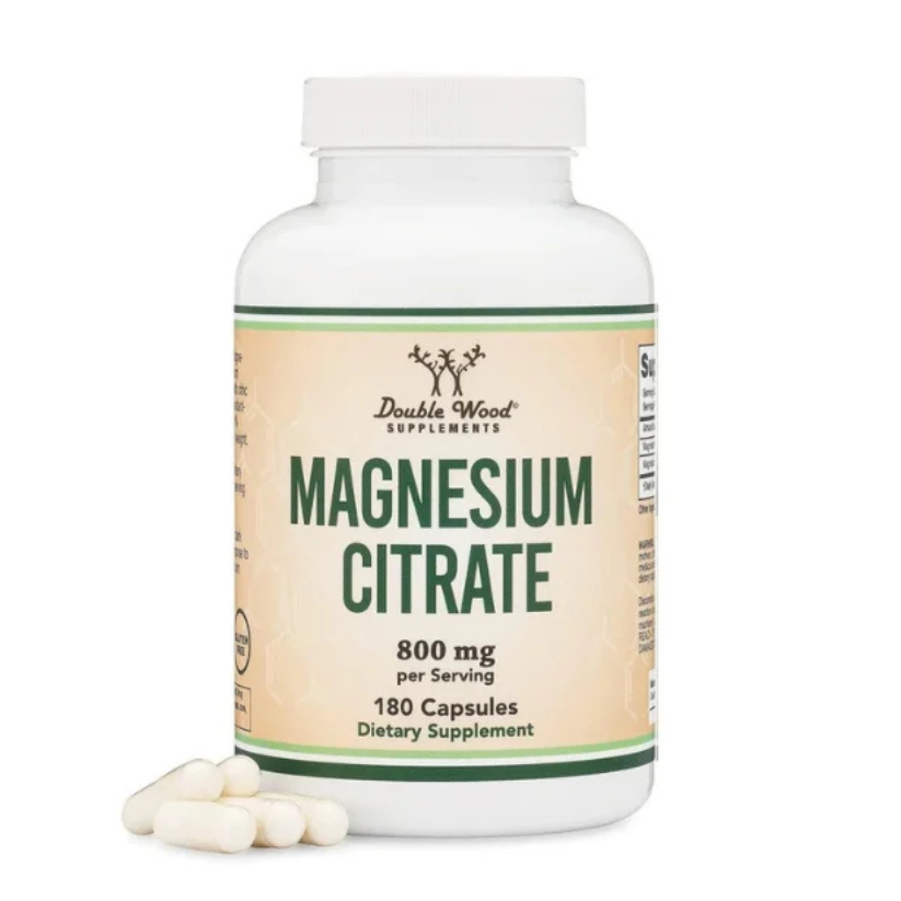 Double Wood Supplements, Magnesium Citrate, 800 mg, 180 Capsules in Pakistan