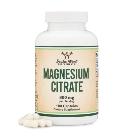 Double Wood Supplements, Magnesium Citrate, 800 mg, 180 Capsules in Pakistan