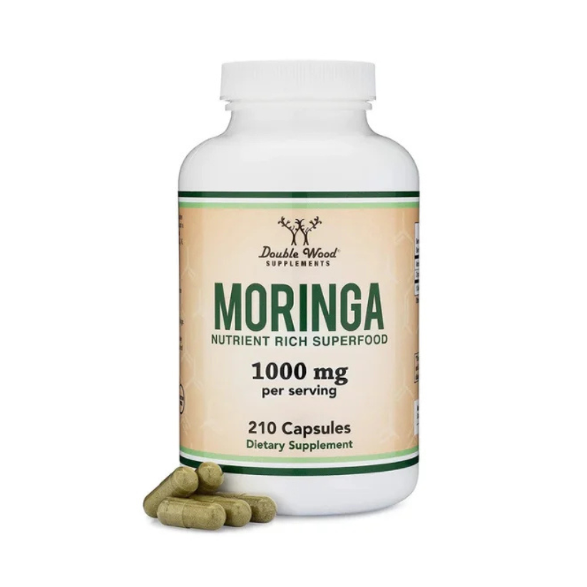 Double Wood Supplements, Moringa, 1000 mg, 210 Capsules in Pakistan