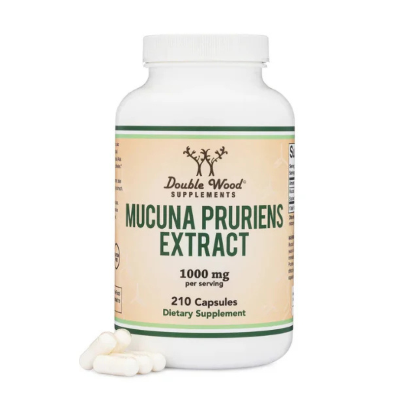 Double Wood Supplements, Mucuna Pruriens Extract, 1,000 mg, 210 Capsules in Pakistan