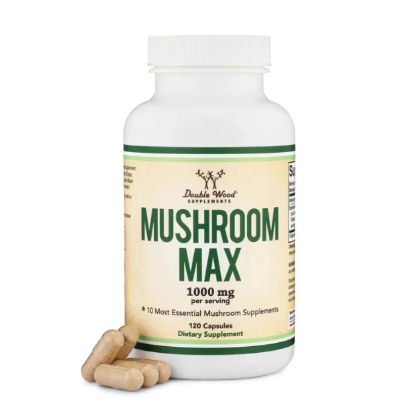 Double Wood Supplements, Mushroom Max, 1000 mg, 120 Capsules in Pakistan

