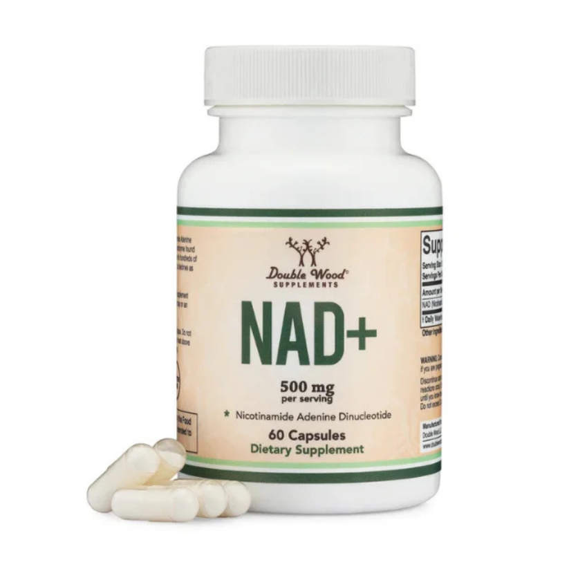 Double Wood Supplements, NAD+, 500 mg, 60 Capsules in Pakistan