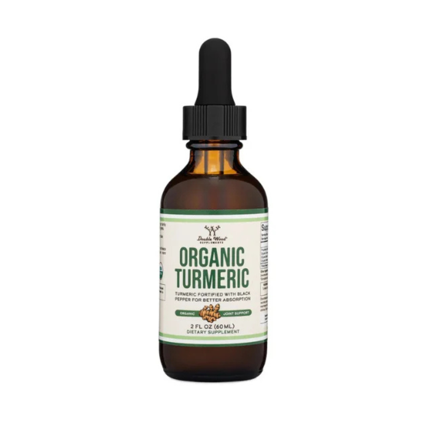 Double Wood Supplements, Organic Turmeric Drops 60ml in Pakistan