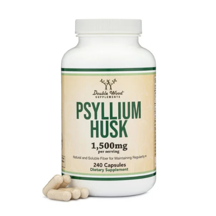Double Wood Supplements, Psyllium Husk, 1,500 mg, 240 Capsules in Pakistan