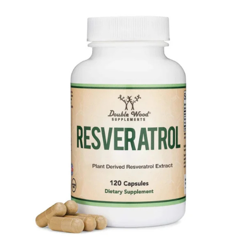 Double Wood Supplements, Resveratrol, 500 mg, 120 Capsules in Pakistan
