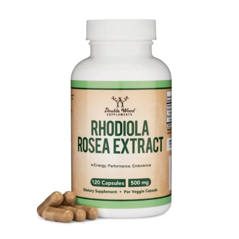 Double Wood Supplements, Rhodiola Rosea Extract, 500 mg, 120 Capsules in Pakistan