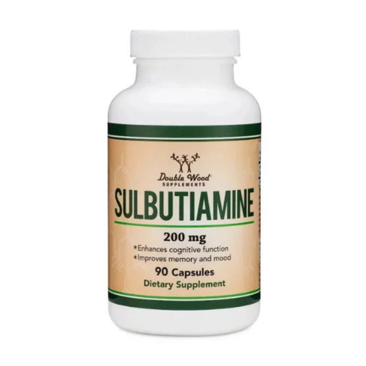 Double Wood Supplements, Sulbutiamine, 200 mg, 90 Capsules in Pakistan