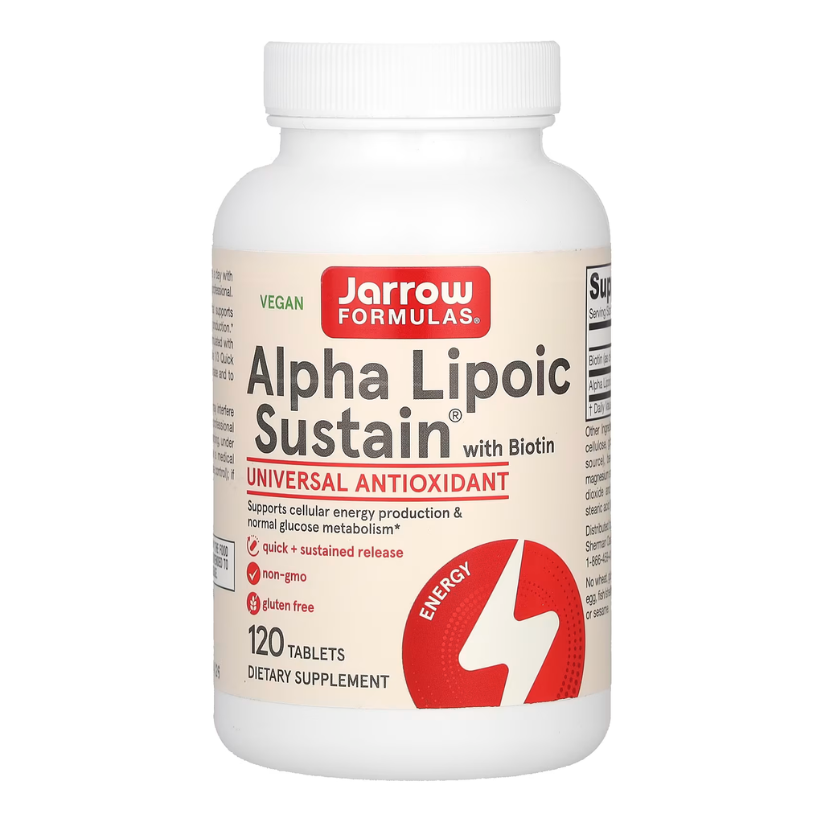 Jarrow Formulas, Alpha Lipoic Sustain with Biotin, 120 Tablets in Pakistan