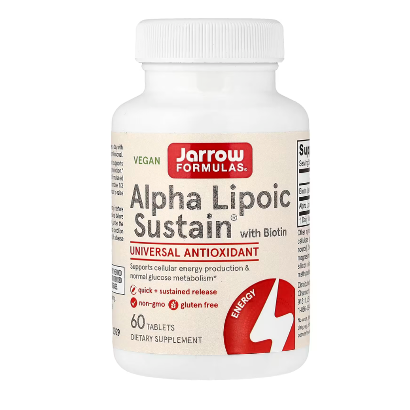 Jarrow Formulas, Alpha Lipoic Sustain® with Biotin, 60 Tablets in Pakistan