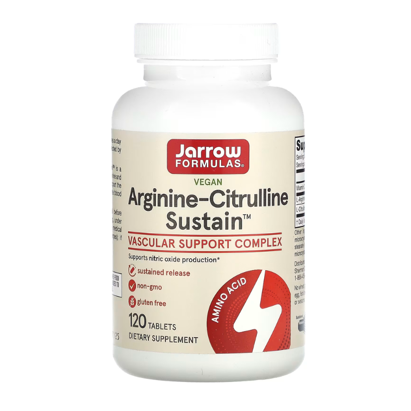 Jarrow Formulas, Arginine-Citrulline Sustain, 120 Tablets in Pakistan