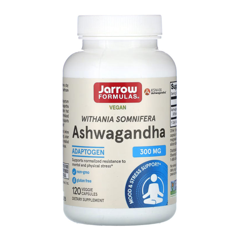 Jarrow Formulas, Ashwagandha, 300 mg, 120 Veggie Capsules in Pakistan