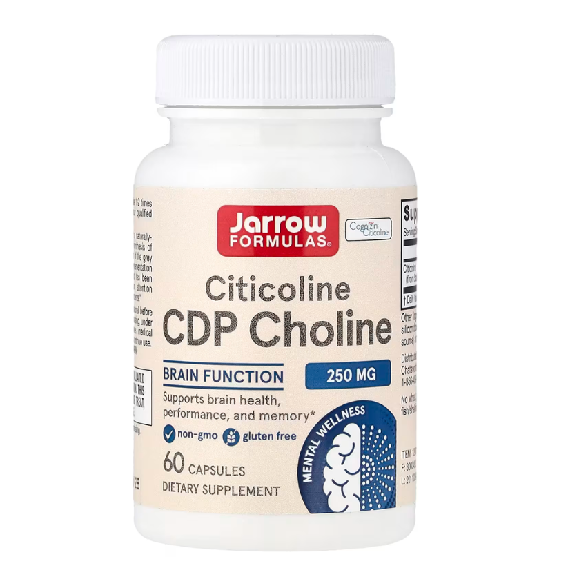 Jarrow Formulas, Citicoline CDP Choline, 250 mg, 60 Capsules in Pakistan