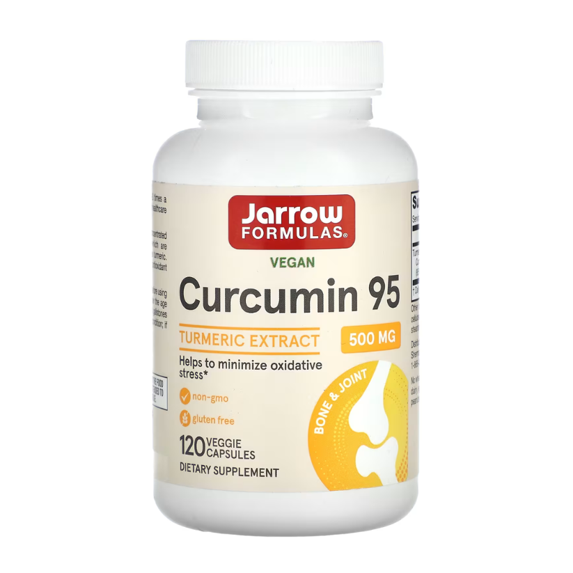 Jarrow Formulas, Curcumin 95, Turmeric Extract, 500 mg, 120 Veggie Capsules in Pakistan