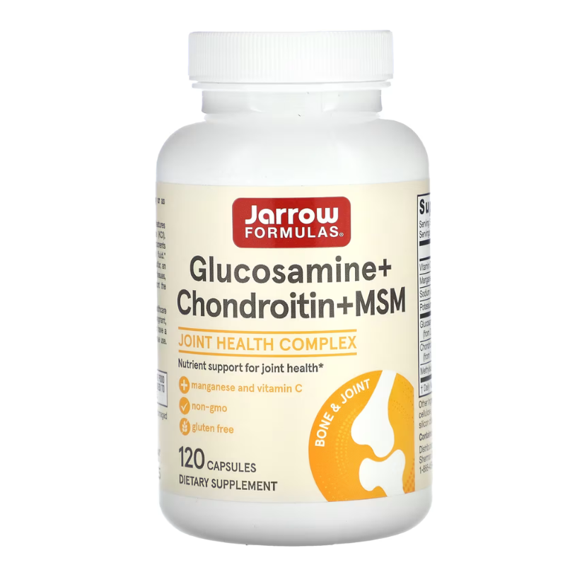 Jarrow Formulas, Glucosamine + Chondroitin + MSM, 120 Capsules in Pakistan