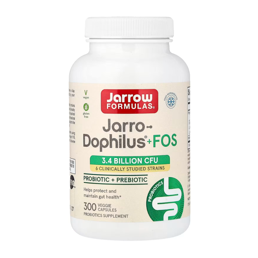 Jarrow Formulas, Jarro-Dophilus® + FOS, 300 Veggie Capsules in Pakistan