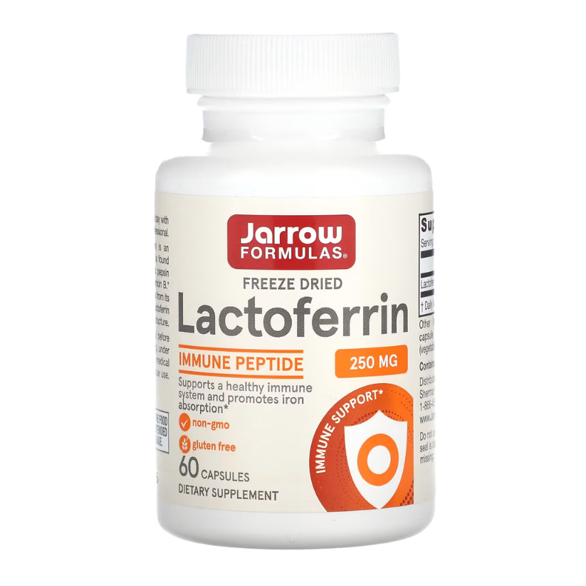 Jarrow Formulas, Lactoferrin, Freeze Dried, 250 mg, 60 Capsules in Pakistan