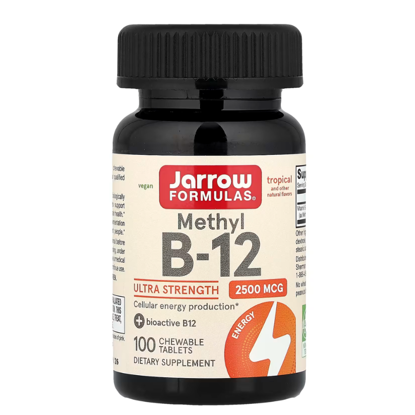 Jarrow Formulas, Methyl B-12, Tropical, 2,500 mcg, 100 Chewable Tablets in Pakistan