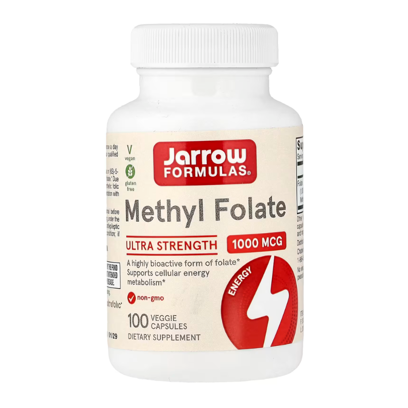 Jarrow Formulas, Methyl Folate, 1,000 mcg, 100 Veggie Capsules in Pakistan
