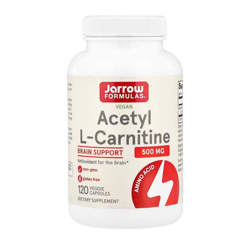 Jarrow Formulas, Vegan Acetyl L-Carnitine, 500 mg, 120 Veggie Capsules in Pakistan