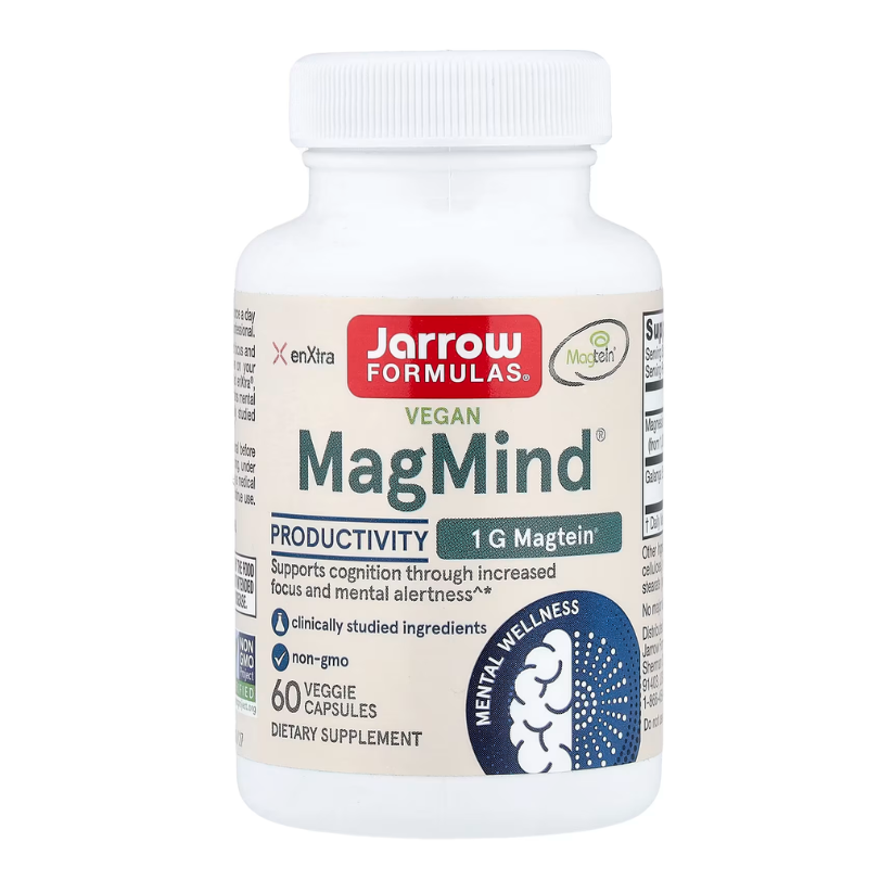 Jarrow Formulas, Vegan MagMind®, Productivity, 60 Veggie Capsules in Pakistan