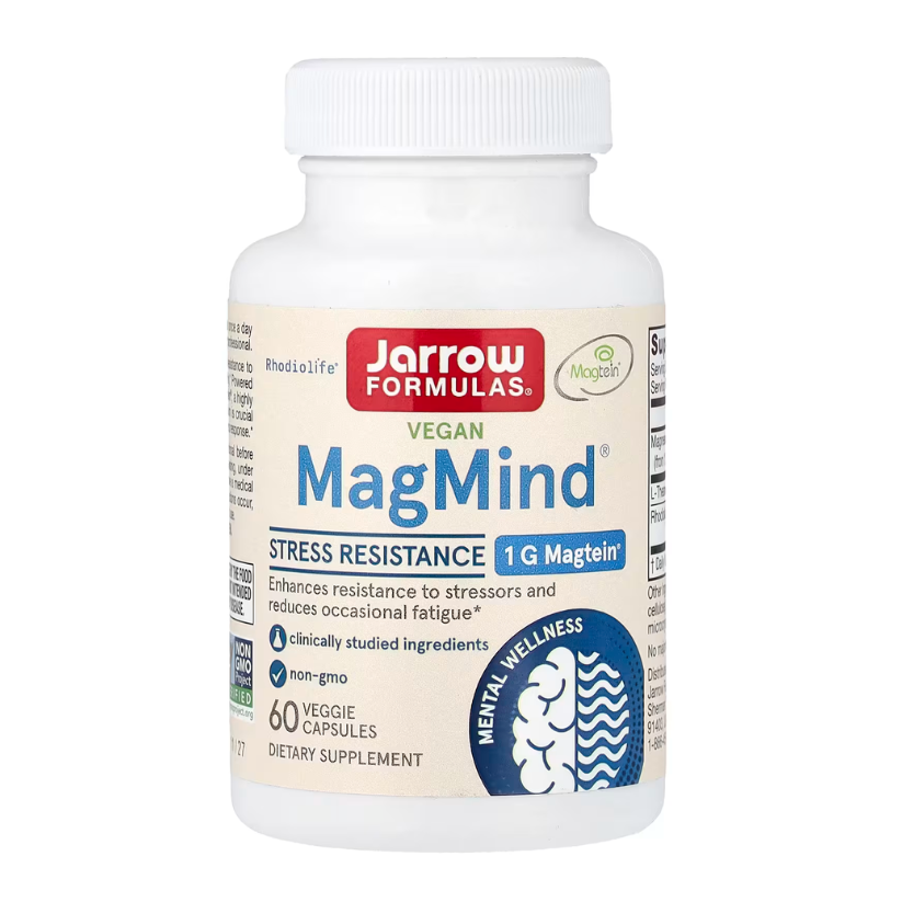 Jarrow Formulas, Vegan MagMind®, Stress Resistance, 60 Veggie Capsules in Pakistan