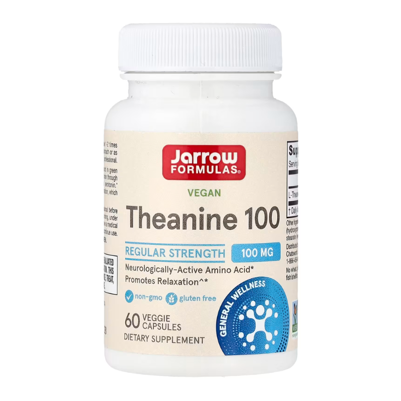 Jarrow Formulas, Vegan Theanine 100, 100 mg, 60 Veggie Caps in Pakistan