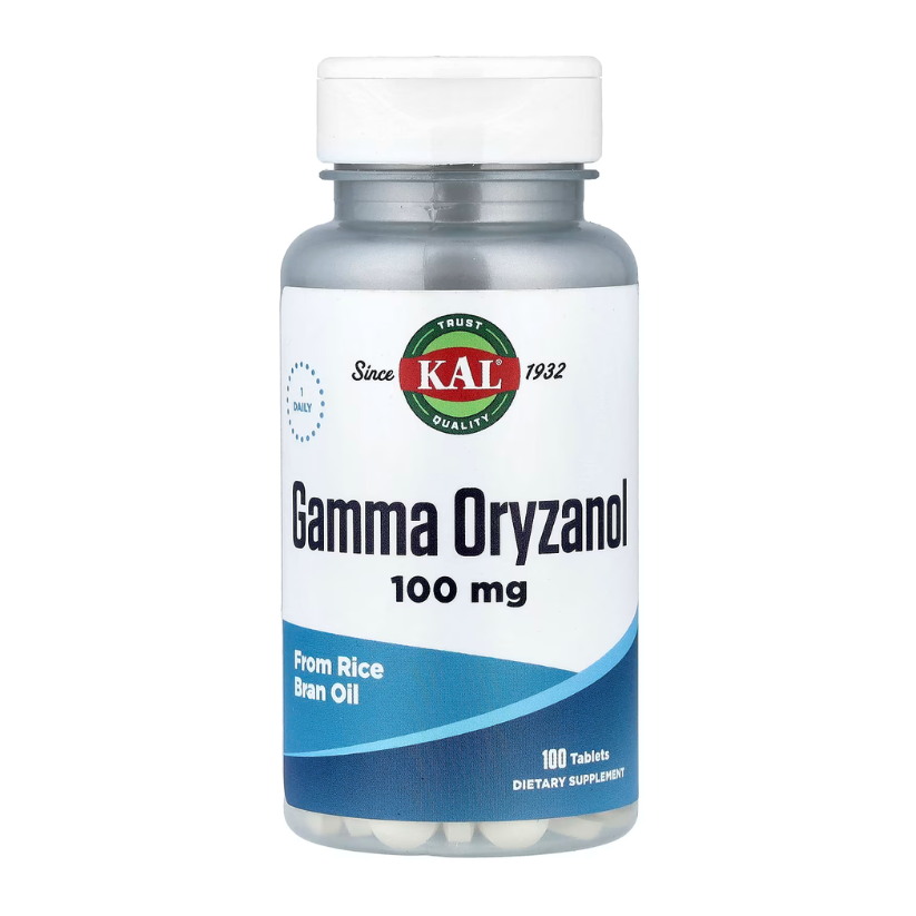 KAL, Gamma Oryzanol, 100 mg, 100 Tablets in Pakistan
